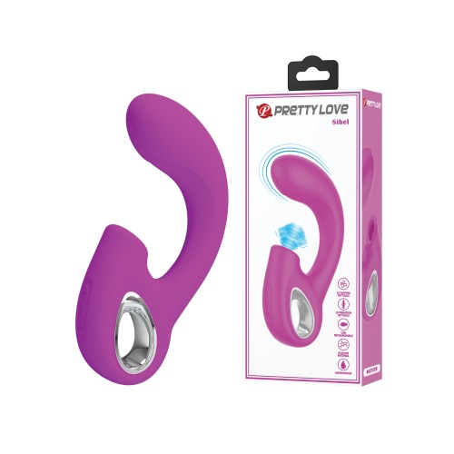 Pretty Love Sibel Tapping Rabbit G Vibrator Fuchsia