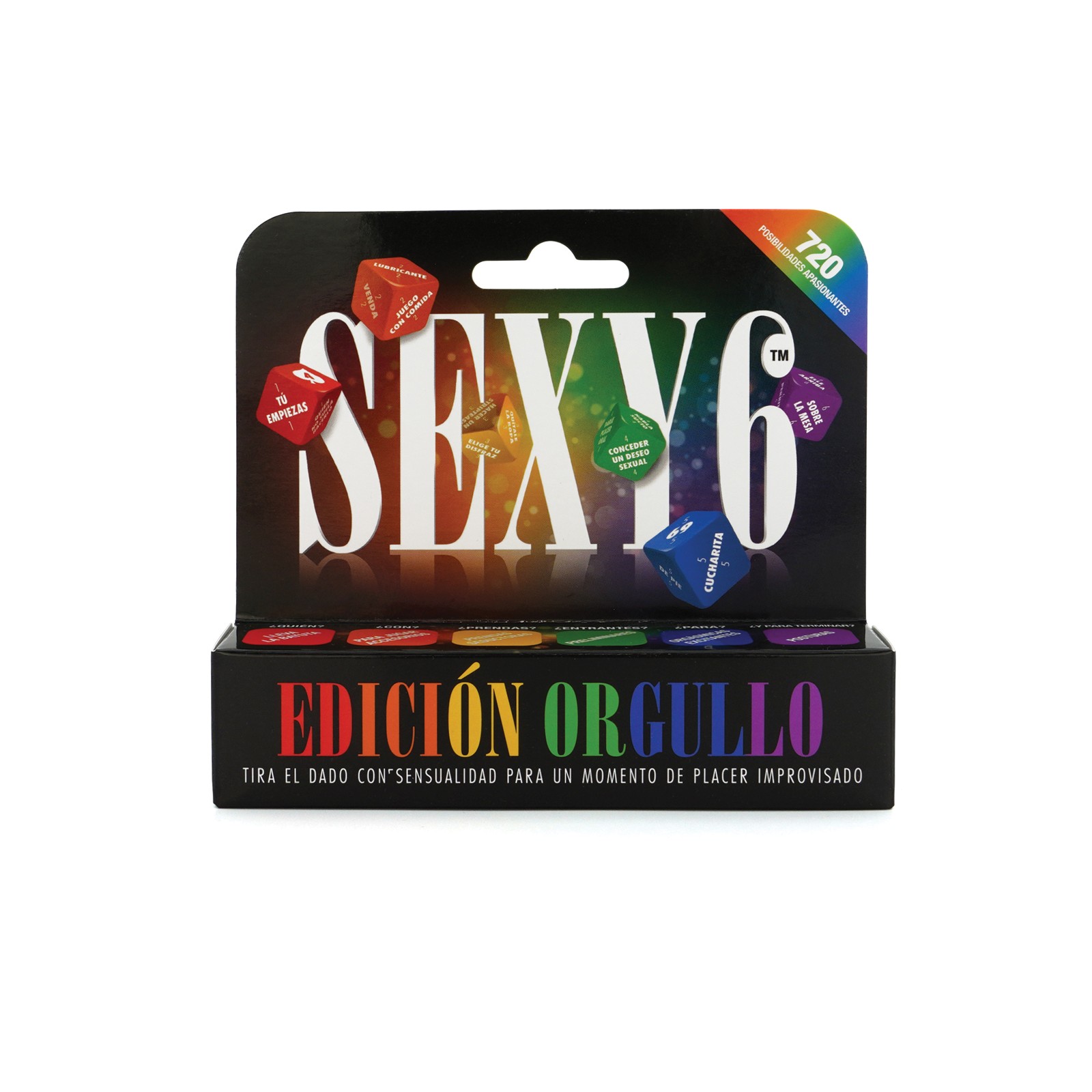 Juego de Dados Sexy 6 Edición Orgullo