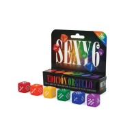 Juego de Dados Sexy 6 Edición Orgullo