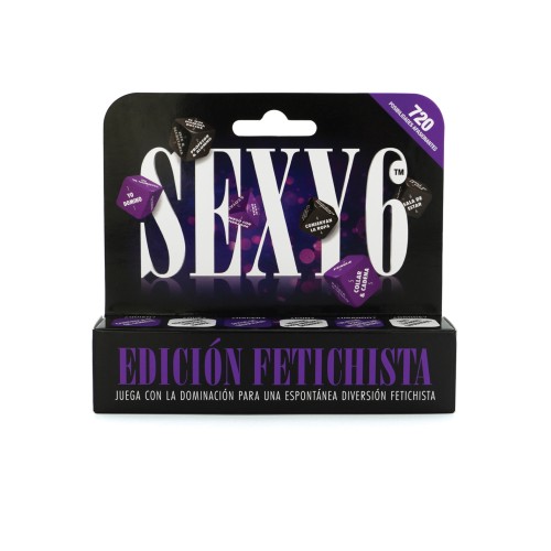 Juego de Dados Sexy 6 Edición Kinky - Enciende la Pasión