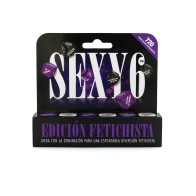 Juego de Dados Sexy 6 Edición Kinky - Enciende la Pasión