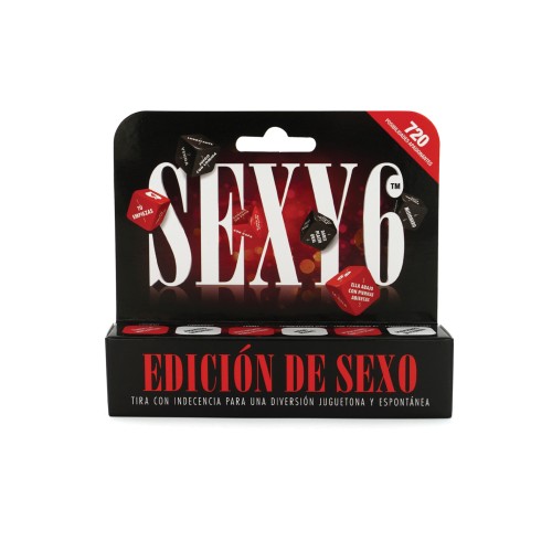 Sexy 6 Dice Game - Spanish Edition