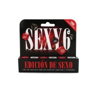 Sexy 6 Dice Game - Spanish Edition