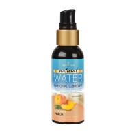 Hidratante Personal a Base de Agua Natural Sensuva 2 oz Durazno