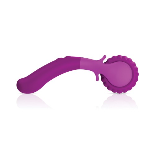 Jimmyjane Evoke Du-o Purple Vibrating Massage Tool