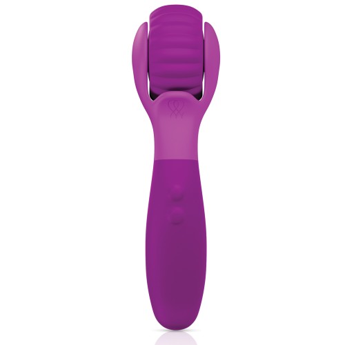 Jimmyjane Evoke Du-o Purple Vibrating Massage Tool