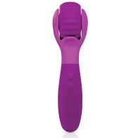 Jimmyjane Evoke Du-o Purple Vibrating Massage Tool