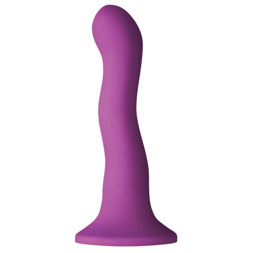 Colours Wave 6" Dildo Purple