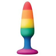 Colours Pride Edition Pleasure Plug Small Rainbow