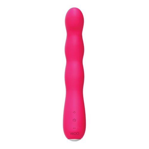 Vibrador Recargable Quiver Plus Rosa Foxy