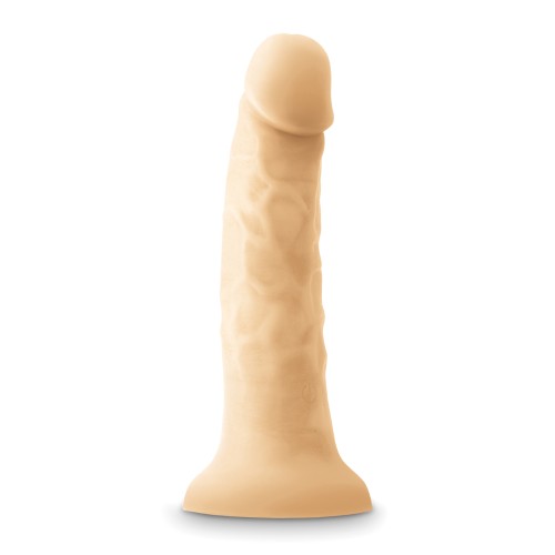 Dong Vibrador de 7 Pulgadas Colours Pleasures - Blanco