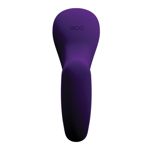 VeDO Suki Plus Rechargeable Dual Sensation Toy Deep Purple