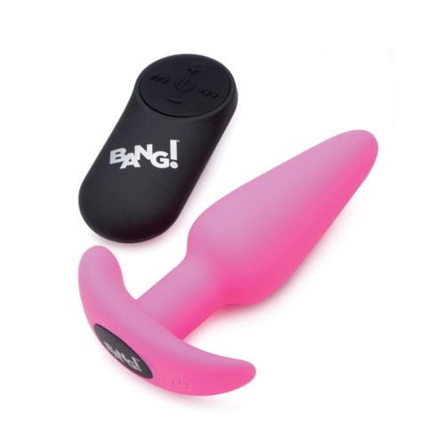 Bang! 21X Vibrating Butt Plug for Intense Pleasure