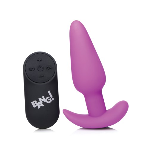 Bang! 21X Plug Anal Vibrador Control Remoto