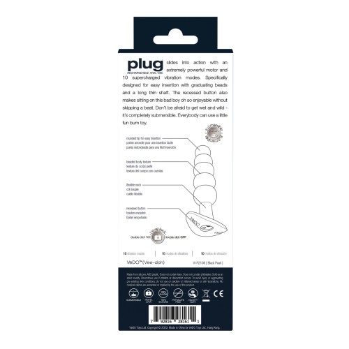 Plug Anal Recargable VeDO