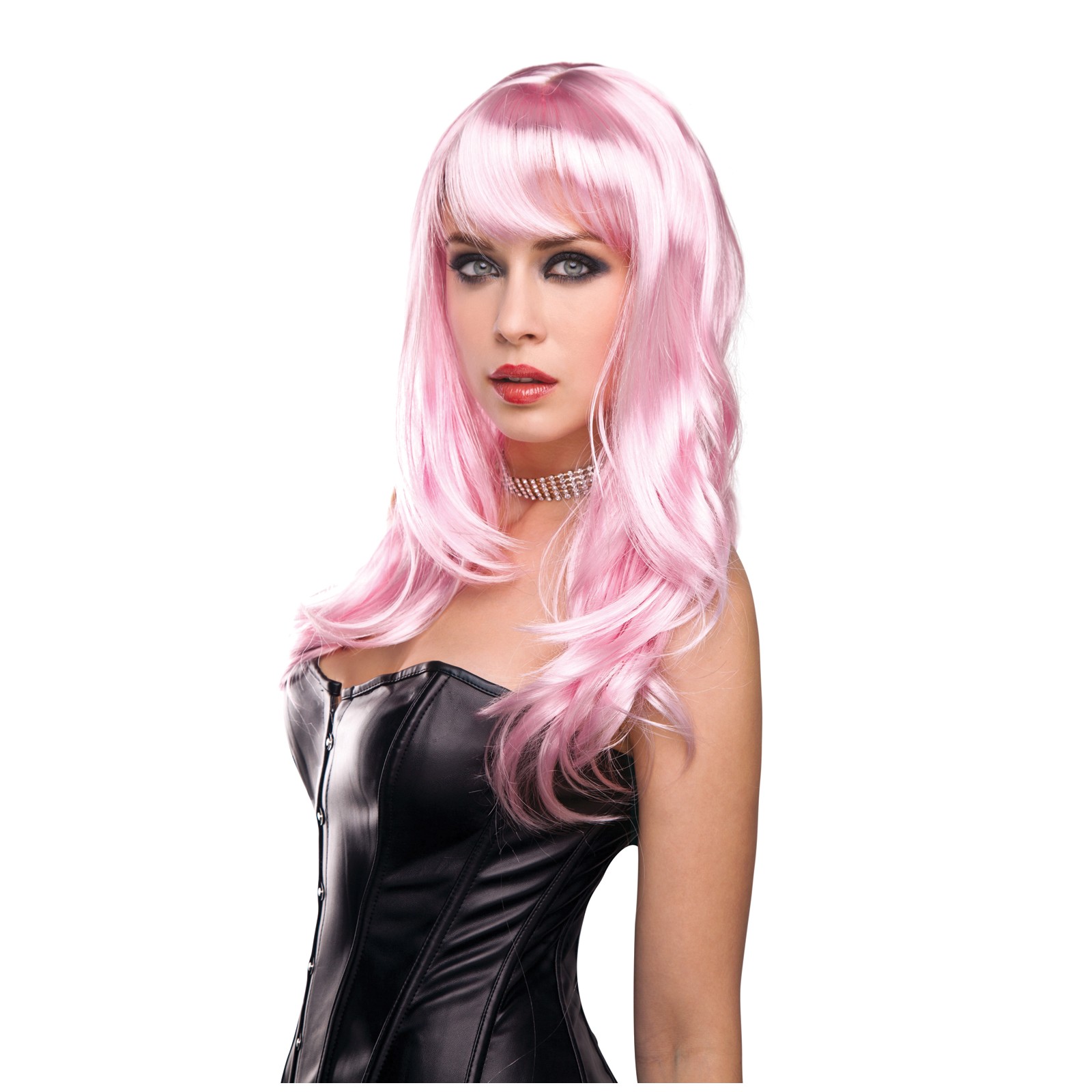 Peluca Pleasure Wigs Candy Rosa Bebé