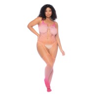 Body Floral Ombre Rosa