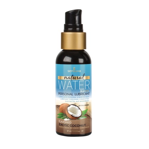 Sensuva Exotic Coconut Water Based Moisturizer