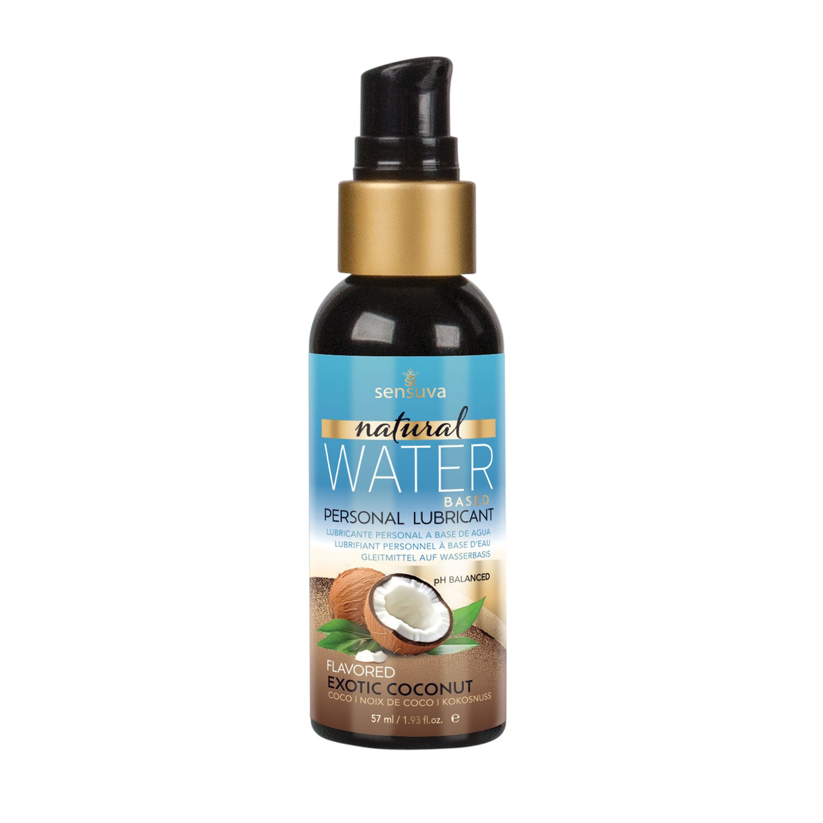 Sensuva Exotic Coconut Water Based Moisturizer