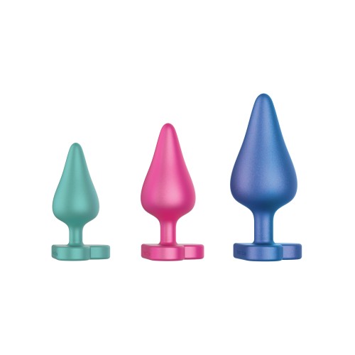 Kit de Plug Anal ROMP Luster - Multicolor