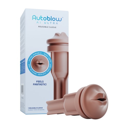 Autoblow AI Ultra Mouth Sleeve Brown