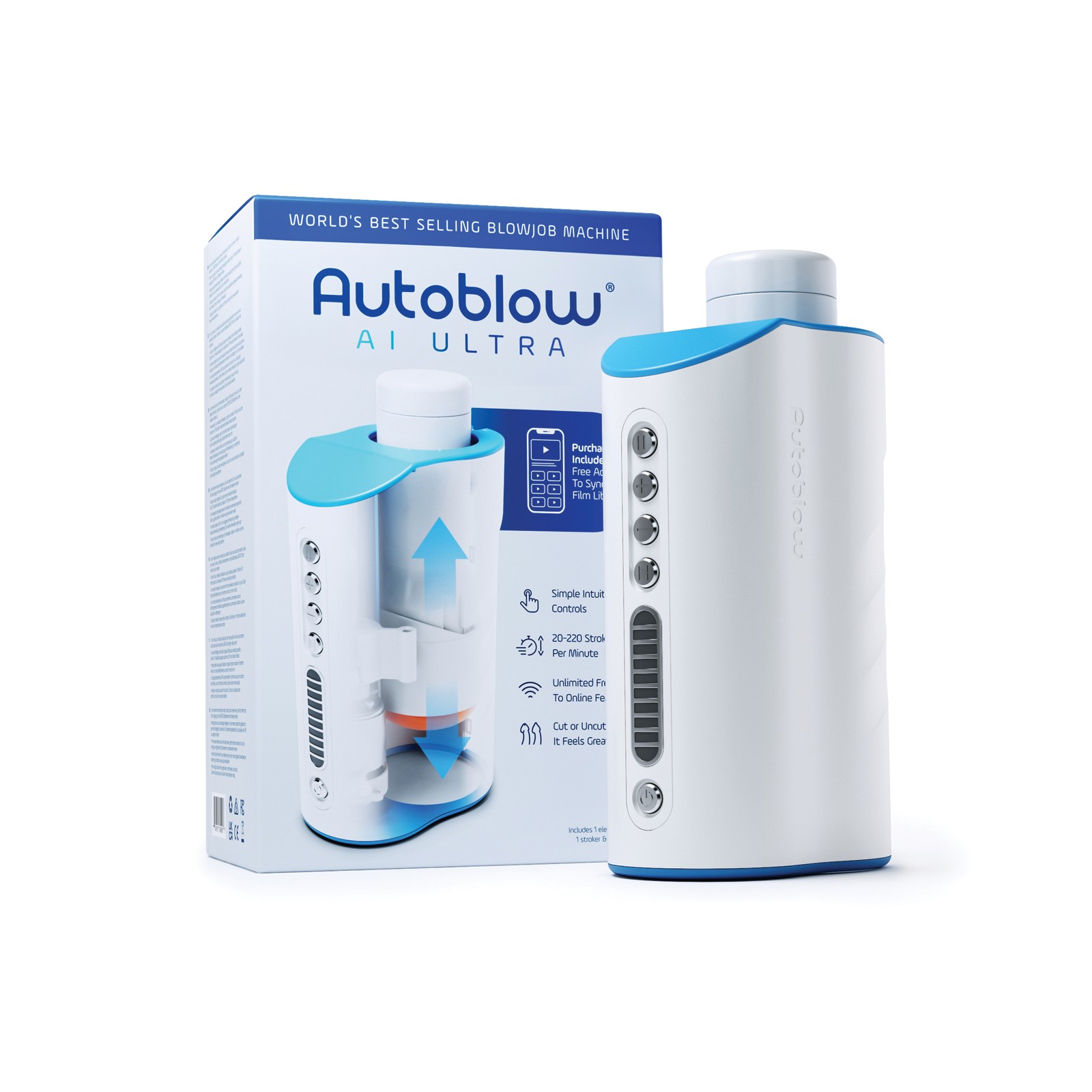 Autoblow AI Ultra Machine Mejora del Placer