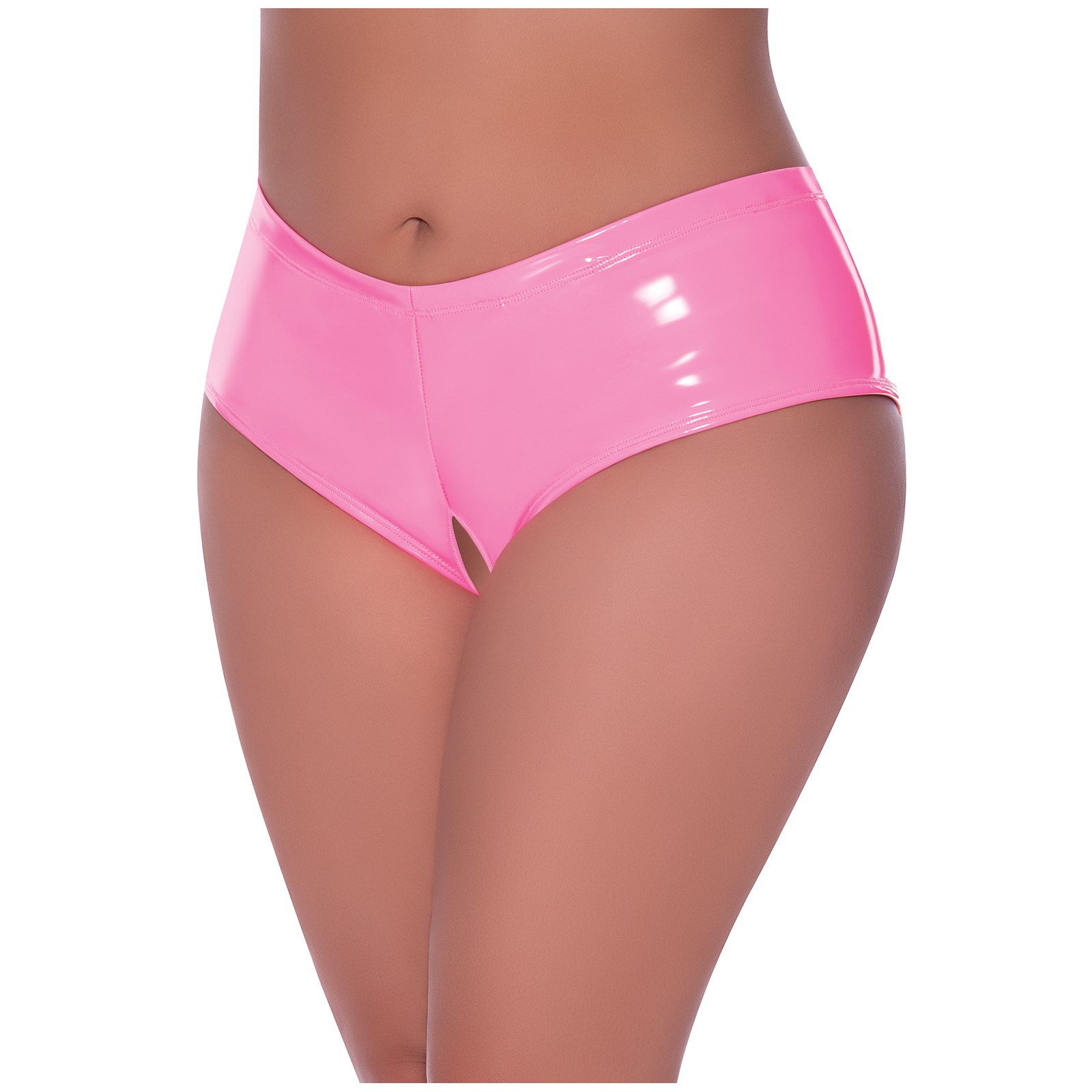 Club Candy Low Rise Boy Short with Split Crotch