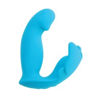 Vibrador Conejito Evolved Spread Your Wings Azul