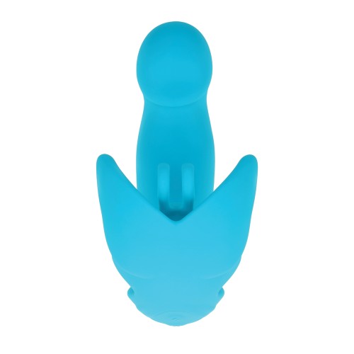 Evolved Spread Your Wings Rabbit Vibrator Blue