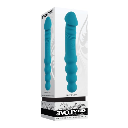 Vibrador Doble Lado Teal Evolved