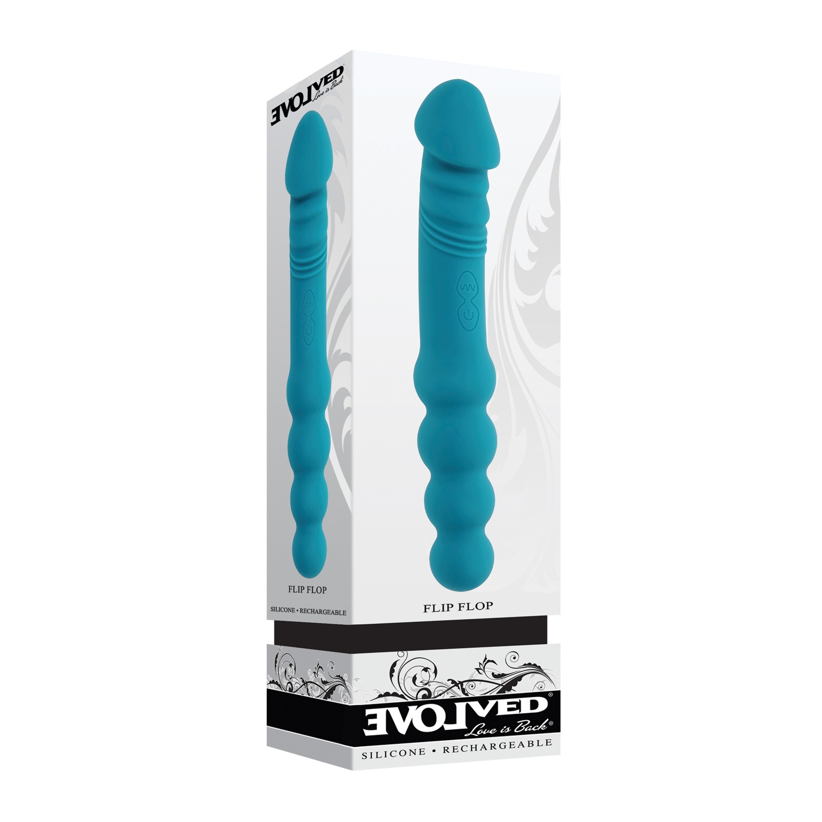 Vibrador Doble Lado Teal Evolved