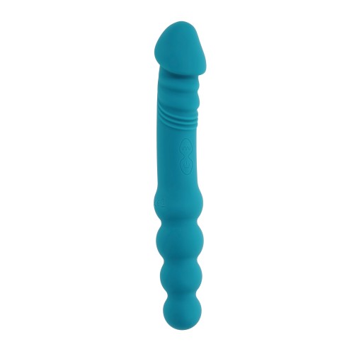 Vibrador Doble Lado Teal Evolved