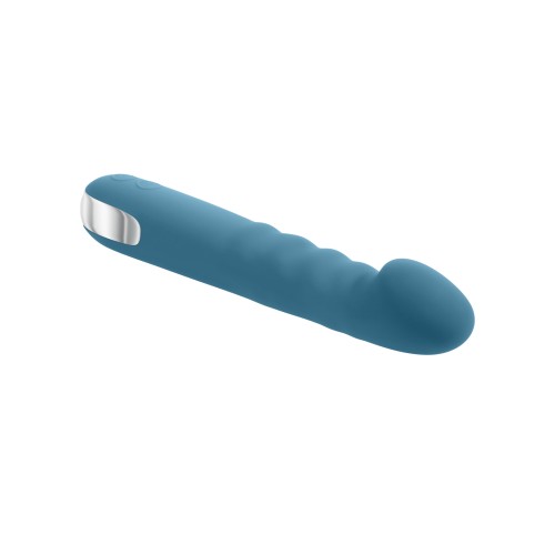 Vibrador Rotativo y de Impulso Teal Evolved