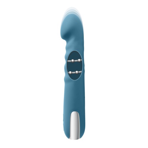 Vibrador Rotativo y de Impulso Teal Evolved