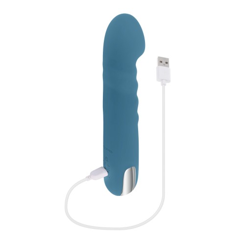 Vibrador Rotativo y de Impulso Teal Evolved