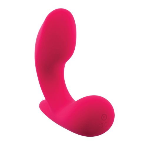 Gender X Estimulador Curvado con Control Remoto Rosa