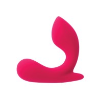 Gender X Estimulador Curvado con Control Remoto Rosa