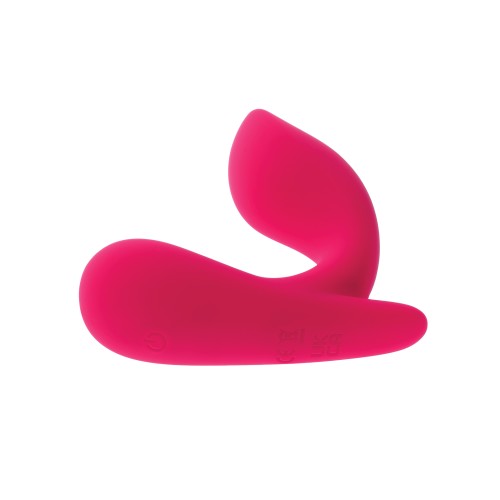 Gender X Estimulador Curvado con Control Remoto Rosa