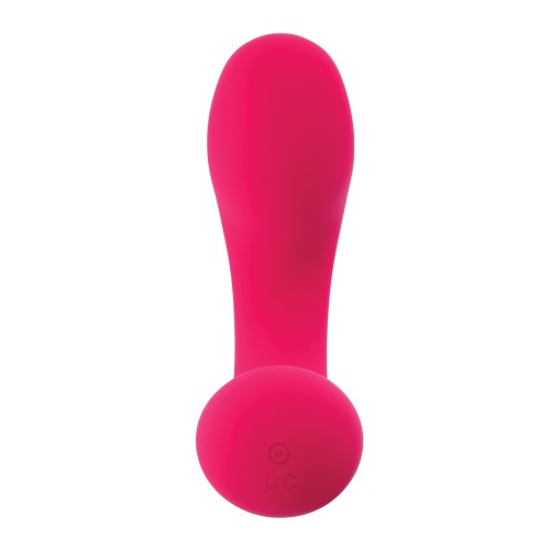 Gender X Estimulador Curvado con Control Remoto Rosa