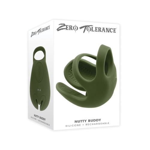 Zero Tolerance Nutty Buddy Vibrador para Pene y Testículos Verde