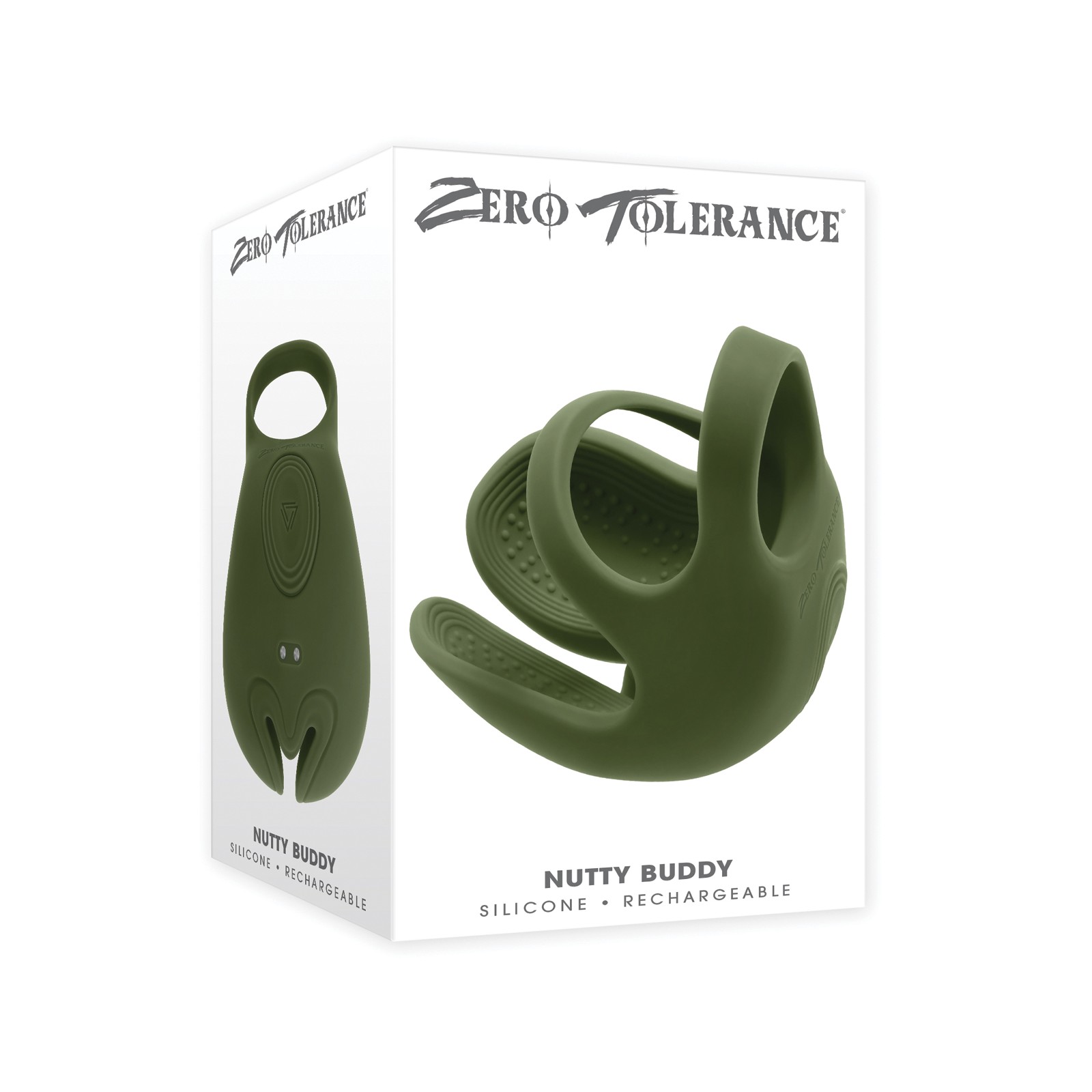 Zero Tolerance Nutty Buddy Cock Ball Vibrator Green