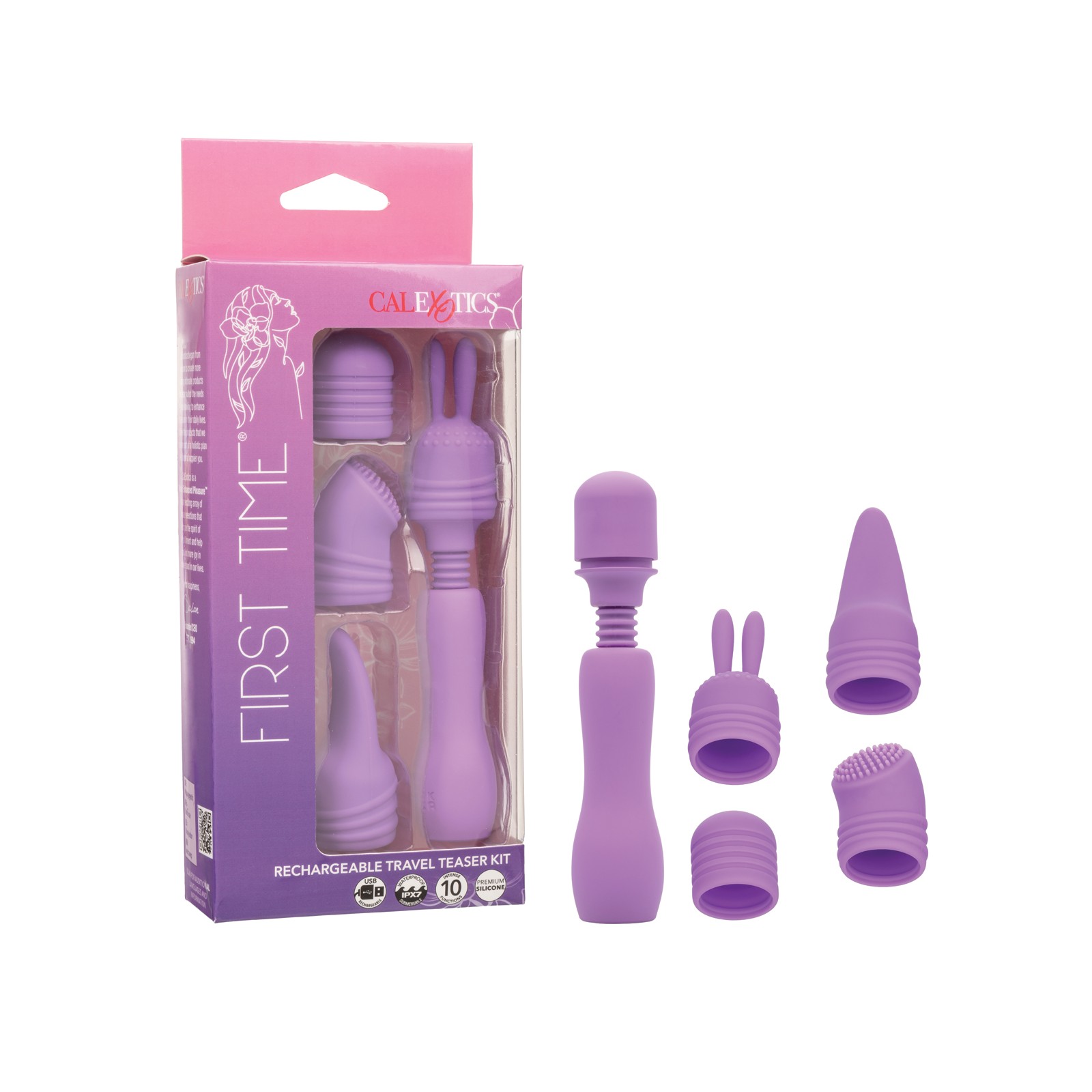 First Time Travel Teaser Kit Rechargeable Purple