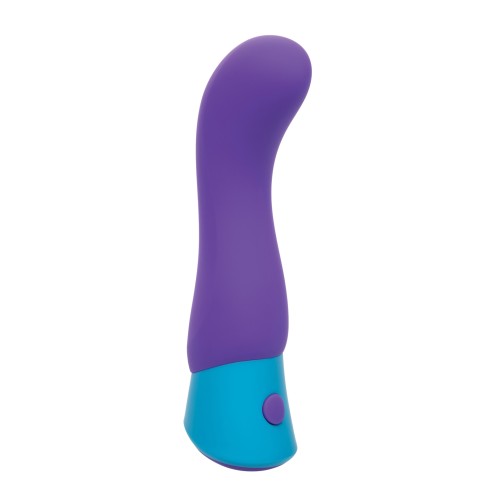 Masajeador Curvado Rave G-Vibe Púrpura Azul