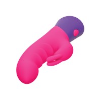 Rave Bunny Dual Massager Pink Purple