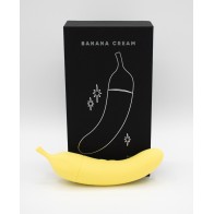 Vibrador Banana Cream Air Pulse G-Spot de Natalie Amarillo