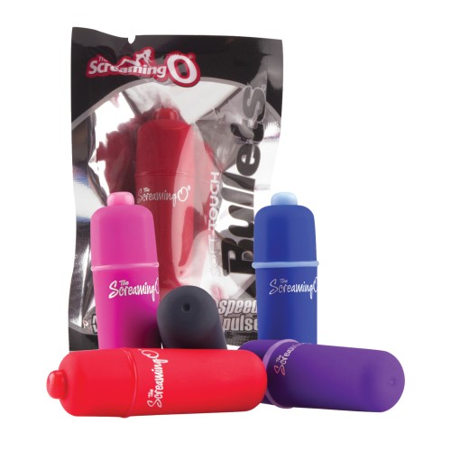 Vibrador Bullet de 3 Velocidades y Tacto Suave Screaming O - Placer Elegante