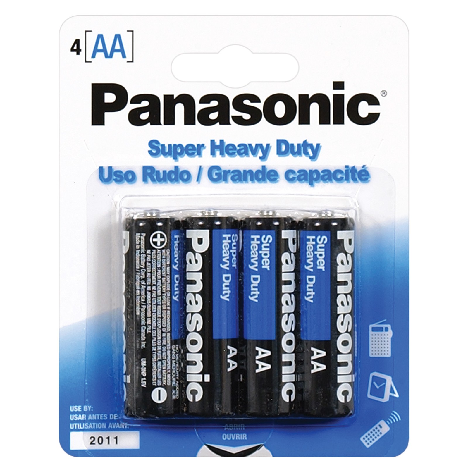 Paquete de Baterías AA Super Duty Panasonic