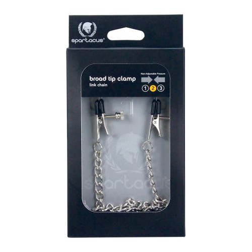 Spartacus Adjustable Nipple Clamps with Link Chain