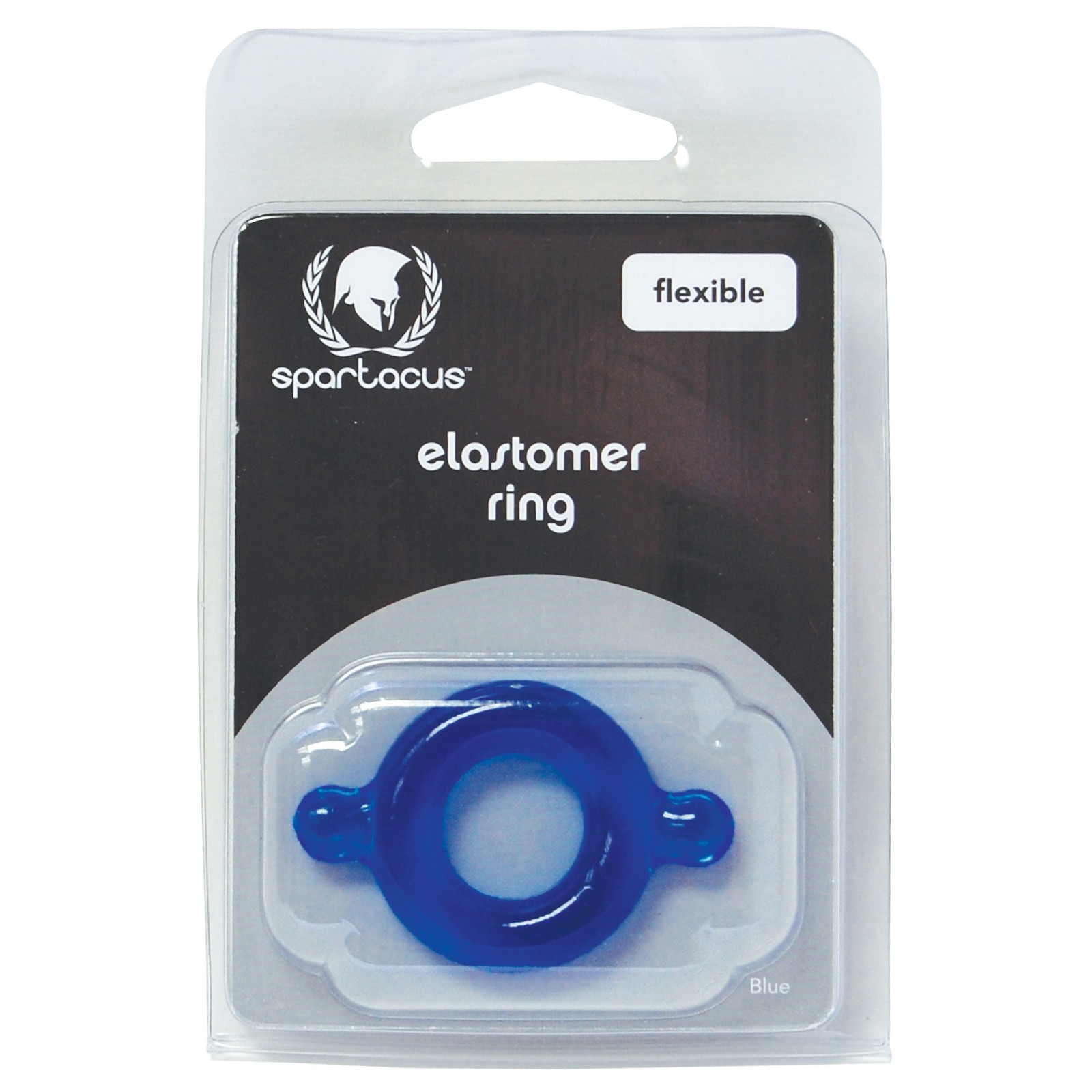 Spartacus Elastomer Cock Ring Blue