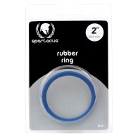 Spartacus 2" Rubber Cock Ring - Blue